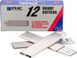 Pacific Handy Cutter Inc. HC100 Handy Box Cutter. Tap Open/Tap Close. 12 per Box. Assorted(Packaging may vary)